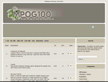 Tablet Screenshot of mpog100.com